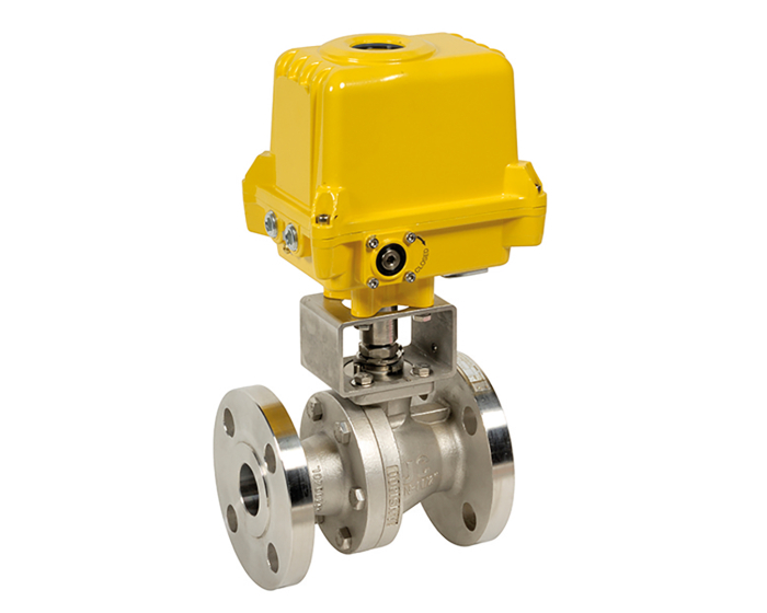 Stainless steel ball valve 530 IIT ANSI 300 1/2'' + SA05X 230V AC